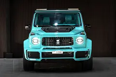 2022 Mercedes-Benz G-Class Brabus for Rent in Downtown Dubai (Blue) photo 2
