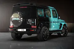 2022 Mercedes-Benz G-Class Brabus for Rent in Downtown Dubai (Blue) photo 3