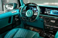 2022 Mercedes-Benz G-Class Brabus for Rent in Downtown Dubai (Blue) photo 5