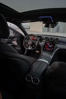 Rent 2025 Mercedes-Benz C-Class in Palm Jumeirah | Free Delivery in Palm Jumeirah photo 3