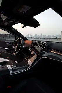 Rent 2025 Mercedes-Benz C-Class in Palm Jumeirah | Free Delivery in Palm Jumeirah photo 4