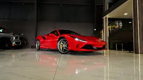 Rent a 2022 Ferrari F8 Tributo in Downtown Dubai — Daily, Weekly & Monthly Hire rental in Downtown Dubai, Dubai