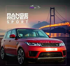 2022 Land Rover Range Rover Sport for Rent in Al Quoz 3 (Red) photo 2