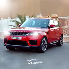 2022 Land Rover Range Rover Sport for Rent in Al Quoz 3 (Red) photo 4