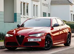 Rent 2022 Alfa Romeo Giulia in Al Barsha 1 | Verified Drivaza Partner rental in Al Barsha 1, Dubai