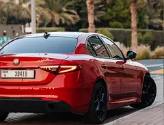 Rent 2022 Alfa Romeo Giulia in Al Barsha 1 photo 2