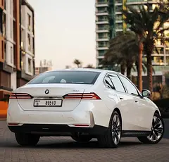 2024 BMW 5-Series for Rent in Al Barsha 1 (White, Automatic, 5 Seater, KLEEMOL) photo 2