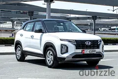 2025 Hyundai Creta for Rent in Downtown Dubai (White) photo 2
