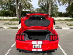 2020 Ford Mustang for Rent in Nad Al Sheba 3 (Red, Automatic, 4 Seater, Dar Bahar) photo 2