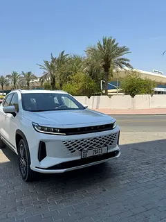 Hire 2025 Exeed LX in Al Karama photo 3
