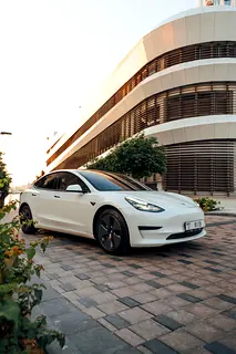 2021 Tesla Model 3 Rental in Nad Al Sheba 3 — No-Deposit Options Available rental in Nad Al Sheba 3, Dubai
