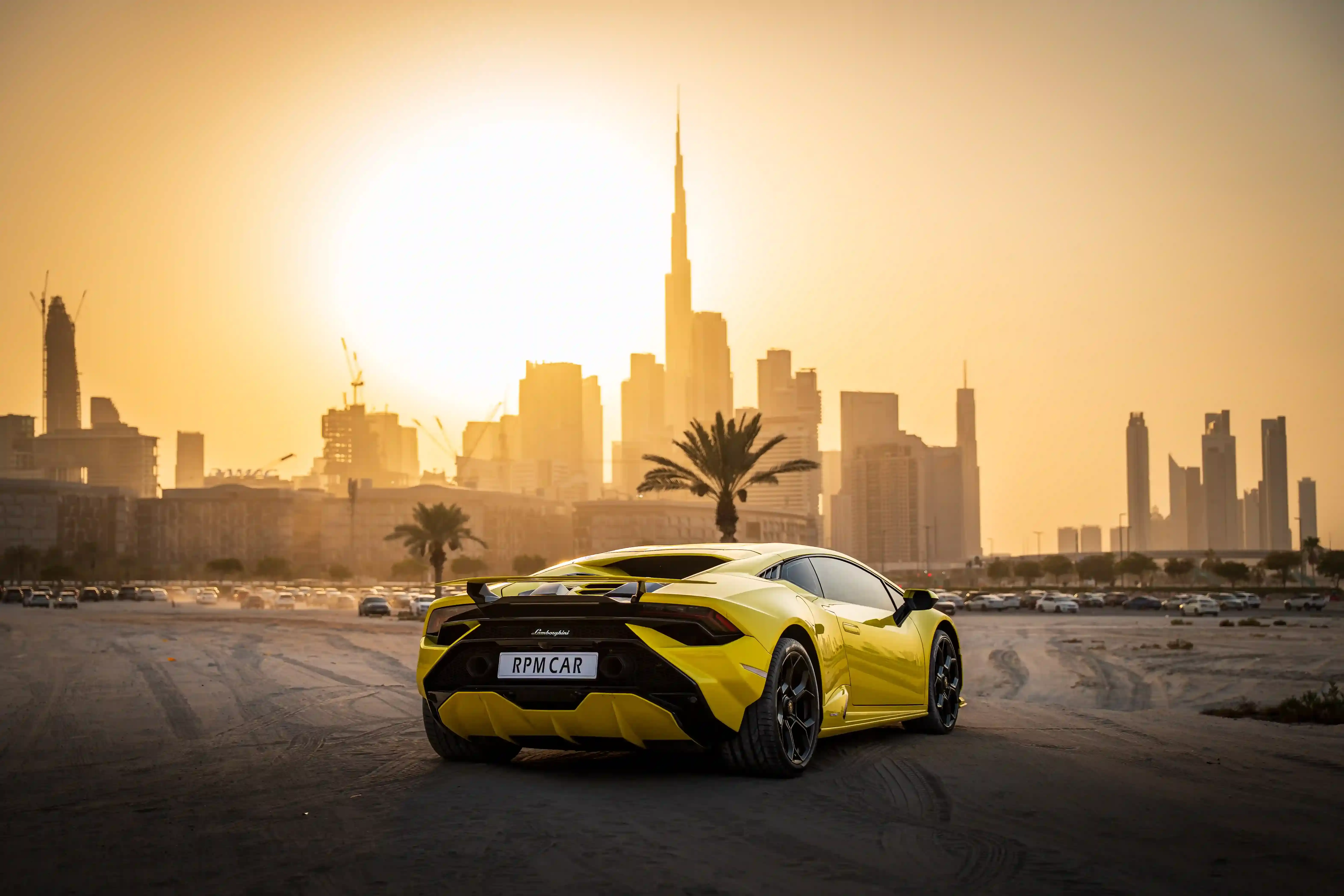 2024 Lamborghini Huracan Tecnica Yellow Rental in Dubai photo 3