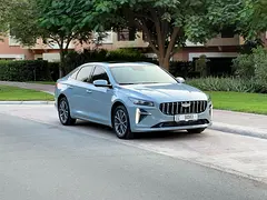 Hire 2026 Geely Preface in Dubai Sports City — Rent Online with Drivaza