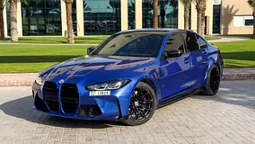 2023 BMW M3 for Rent in Al Quoz Industrial Area 4 — No-Deposit Options Available rental in Al Quoz Industrial Area 4, Dubai