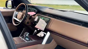 2023 Land Rover Range Rover for Rent in Al Quoz 3 (Gold) photo 2