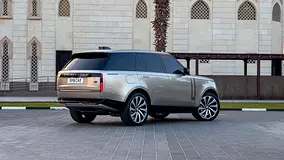 2023 Land Rover Range Rover for Rent in Al Quoz 3 (Gold) photo 3