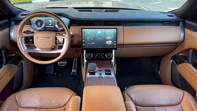 2023 Land Rover Range Rover for Rent in Al Quoz 3 (Gold) photo 4