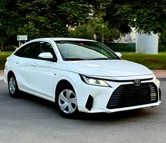 Hire 2023 Toyota Yaris in Al Garhoud | Insured Self-Drive Rental