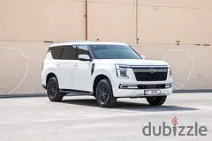 2026 Nissan Patrol for Rent in Al Jaddaf (White, Automatic, 7 Seater, Sultan Brhan) photo 3