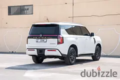 2026 Nissan Patrol for Rent in Al Jaddaf (White, Automatic, 7 Seater, Sultan Brhan) photo 5