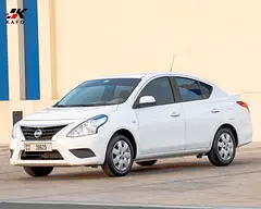 2022 Nissan Sunny for Rent in Umm Ramool (White, Automatic, 5 Seater) photo 3