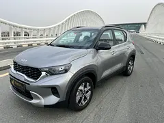 Rent 2023 Kia Sonet in Port Saeed — Rent Online with Drivaza photo 3