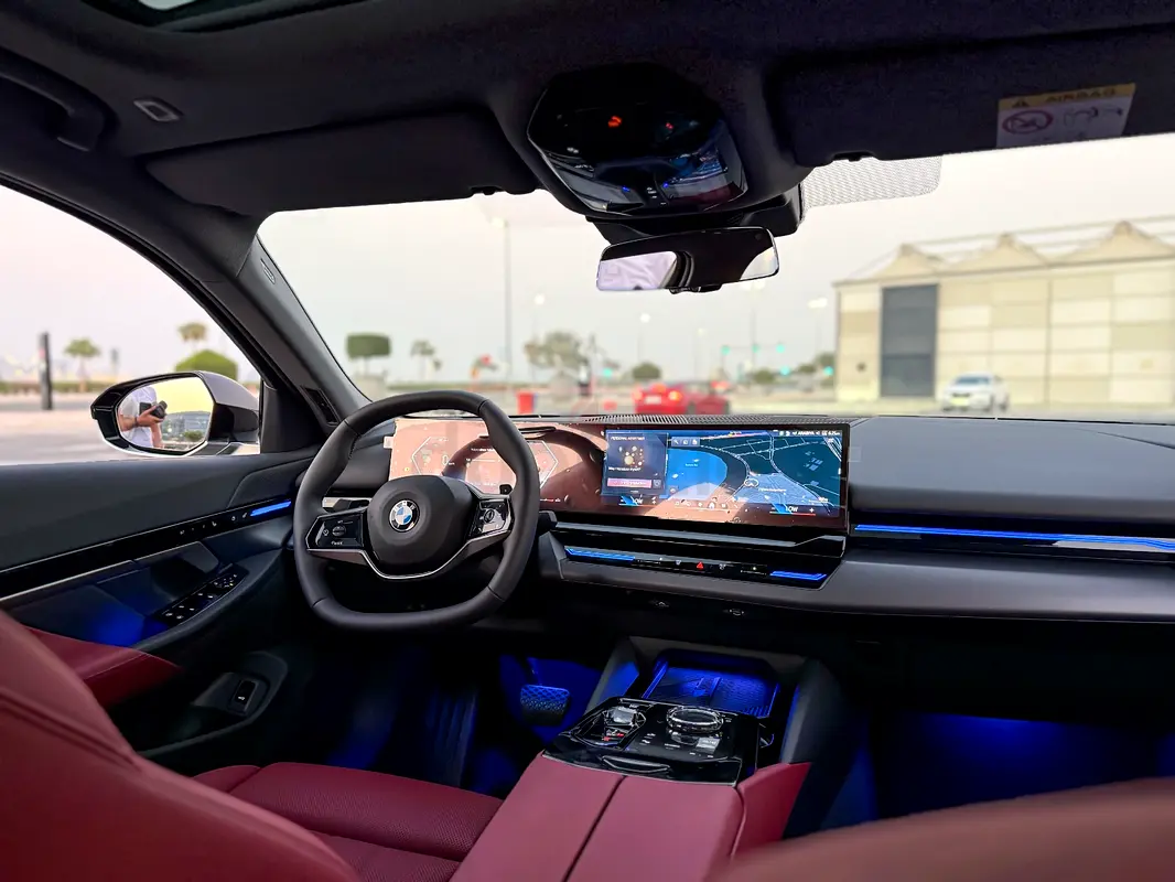 Rent a 2026 BMW 5-Series in Al Garhoud photo 4