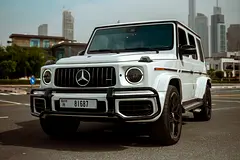 2024 Mercedes-Benz G-Class for Rent in Al Jaddaf (White) photo 2