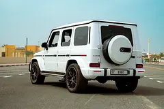 2024 Mercedes-Benz G-Class for Rent in Al Jaddaf (White) photo 3