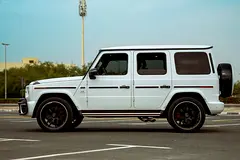 2024 Mercedes-Benz G-Class for Rent in Al Jaddaf (White) photo 4