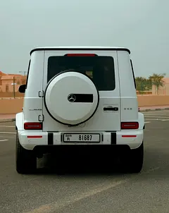2024 Mercedes-Benz G-Class for Rent in Al Jaddaf (White) photo 7