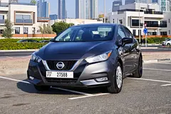 Hire 2024 Nissan Versa in Dubai International Airport | Insured Self-Drive Rental photo 2
