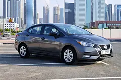 Hire 2024 Nissan Versa in Dubai International Airport | Insured Self-Drive Rental photo 3