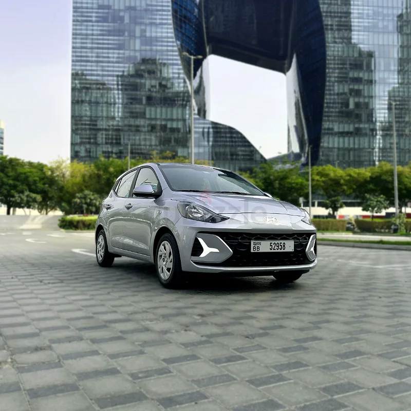 2025 Hyundai Grand i10 for Rent in Jumeirah Lake Towers (JLT) rental in Jumeirah Lake Towers (JLT), Dubai