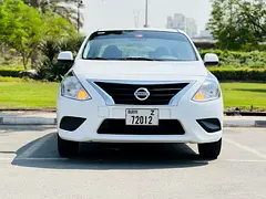 2022 Nissan Sunny for Rent in Umm Ramool (White, Automatic, 4 Seater) photo 9