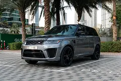 2021 Land Rover Range Rover Sport for Rent in Business Bay (Grey) photo 2