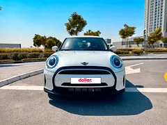 2024 MINI Cooper for Rent in Downtown Dubai (White, Automatic, 5 Seater, Dollar a) photo 3
