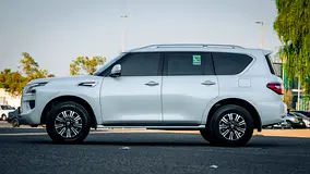 Rent 2024 Nissan Patrol in Sheikh Zayed Road — Rent Online with Drivaza rental in Sheikh Zayed Road, Dubai