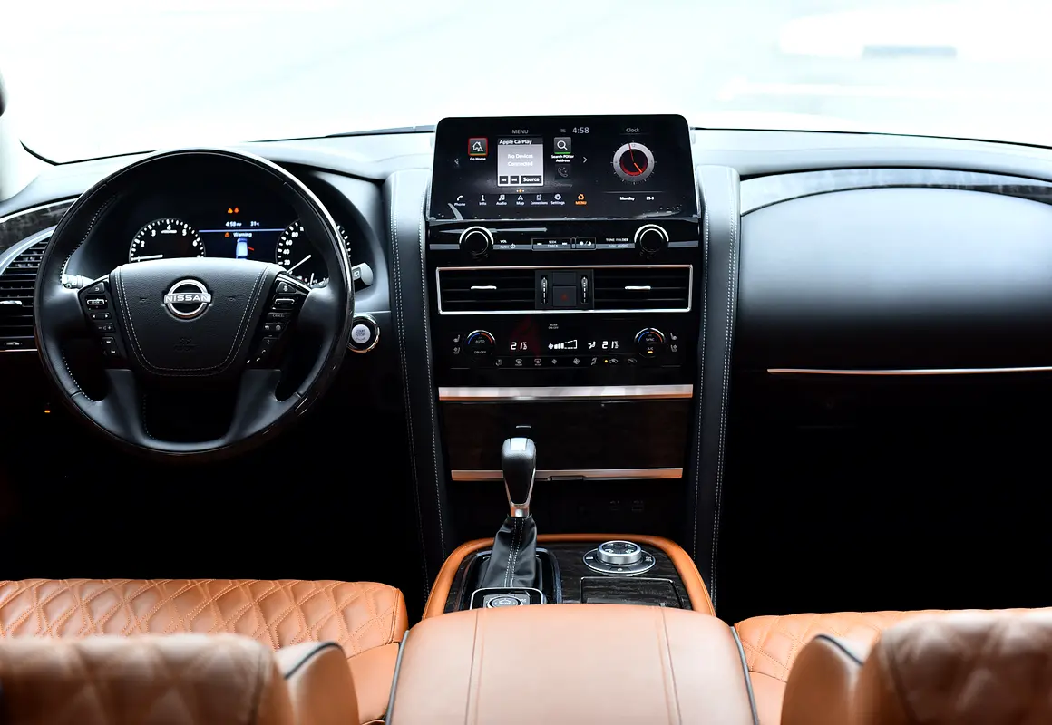 2024 Nissan Patrol for Rent in Al Garhoud photo 9