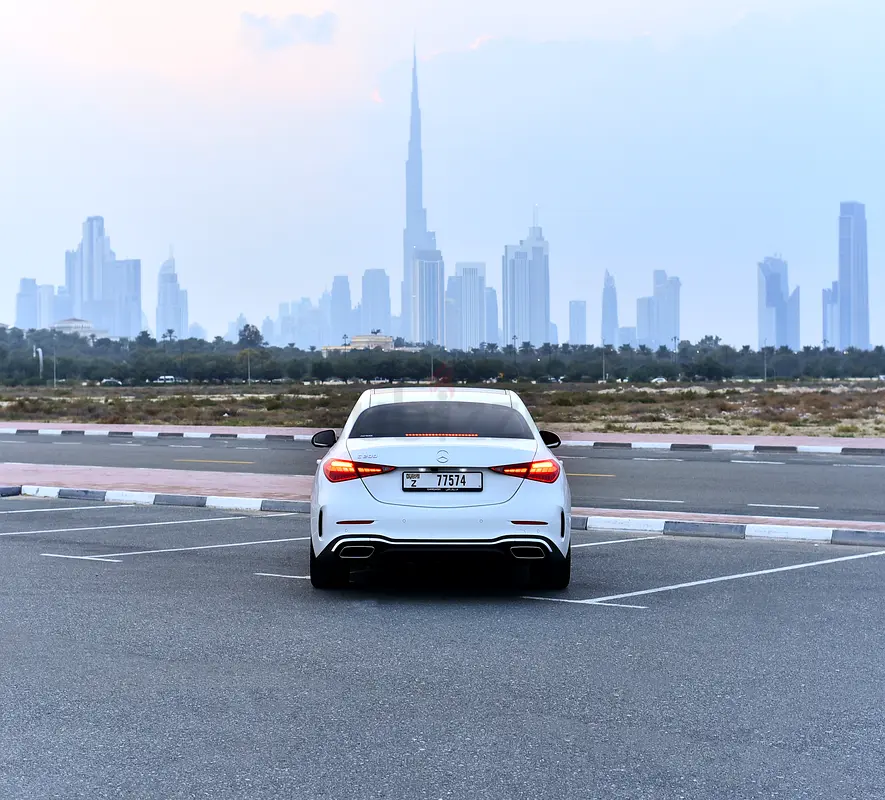 2024 Mercedes-Benz C-Class for Rent in Al Garhoud photo 3