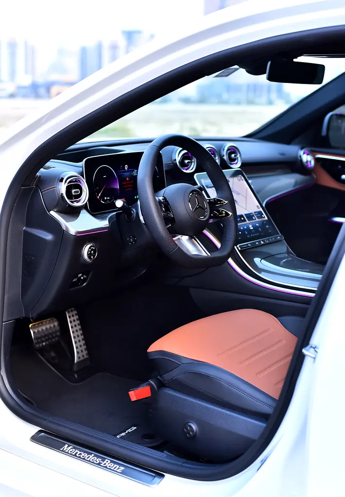 2024 Mercedes-Benz C-Class for Rent in Al Garhoud photo 9
