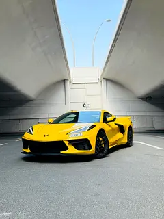 CHEVROLET-CORVETTE C8. Brand new car / NO Deposit option available. rental in Business Bay, Dubai