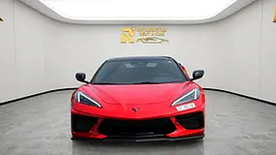 2026 Chevrolet Corvette for Rent in Al Barsha 1 (Red) photo 3