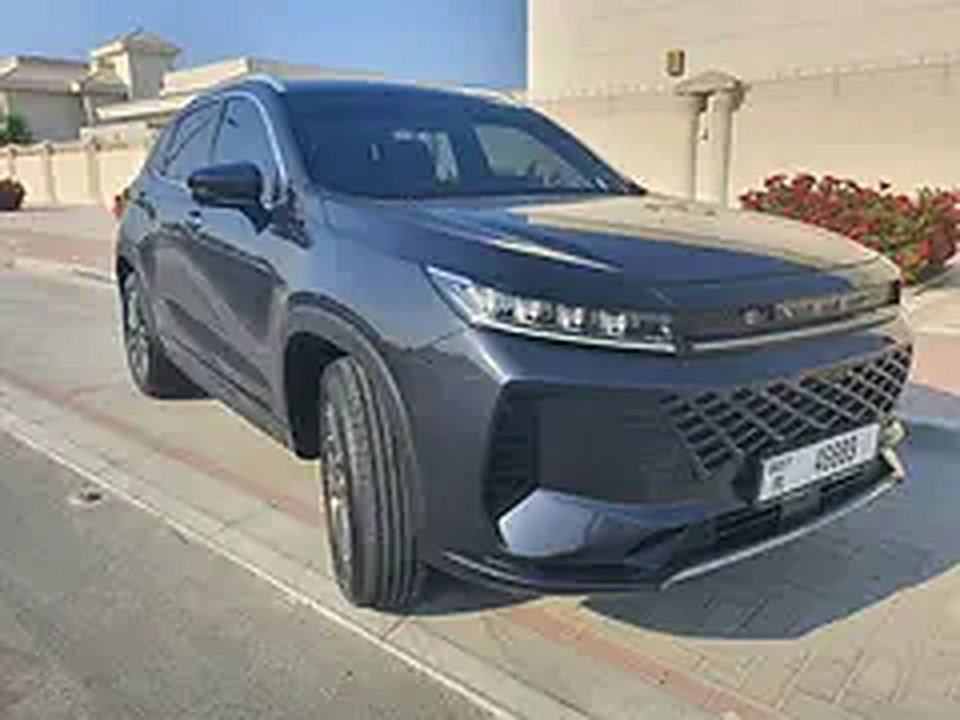 2026 Exeed LX for Rent in Downtown Dubai (Grey) photo 3